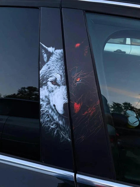 sticker luxe voitures قطعتين